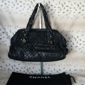 Chanel Lady Braid Quilted Bowler